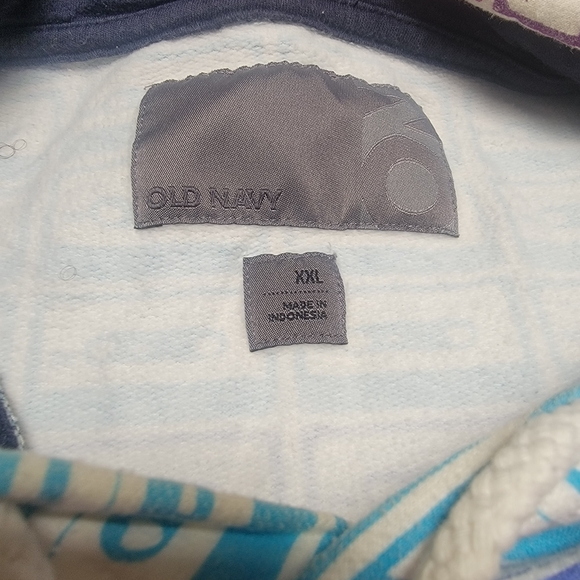 Old Navy Cassette Player Hoodie Men's 2XL - Picture 3 of 5